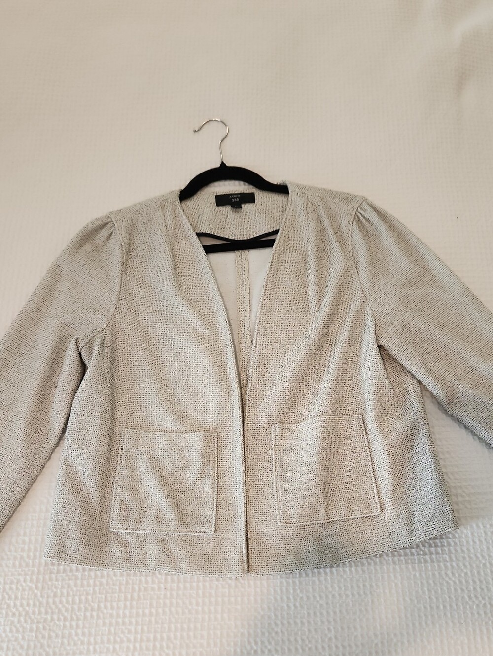 J.Crew Women's Open-Front Blazer with Patch Pockets